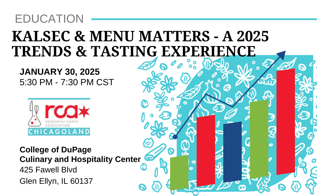 Kalsec & Menu Matters - A 2025 Trends & Tasting Experience